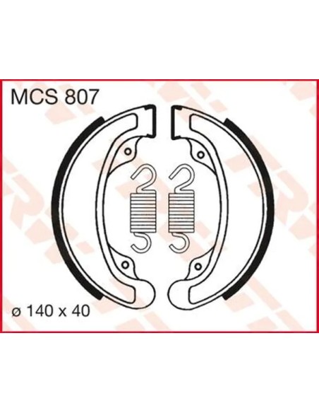 TRW Bremsbeläge & Bremsbacken für HONDA CB 400 N 1978-1985