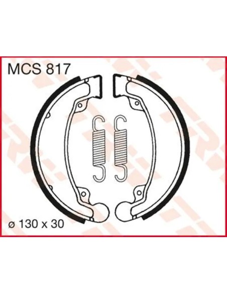 TRW Bremsbeläge & Bremsbacken für HONDA CM 125 C 1982-1999