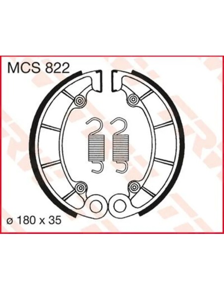 TRW Bremsbeläge & Bremsbacken für HONDA PC 800 1989-1998