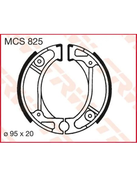 TRW Bremsbeläge & Bremsbacken für HONDA XR 80 R 1985-2003