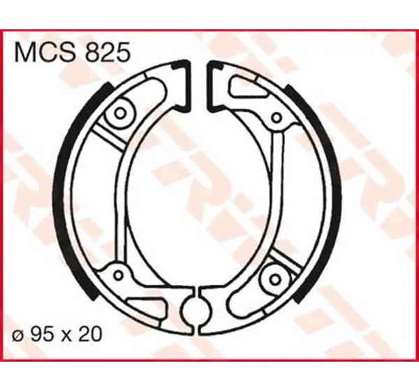 TRW Bremsbeläge & Bremsbacken für HONDA XR 80 R 1985-2003