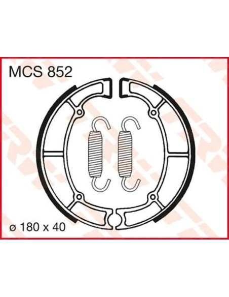 TRW Bremsbeläge & Bremsbacken für KAWASAKI VN 750 1986-1995