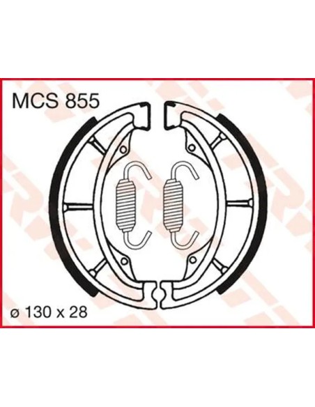 TRW Bremsbeläge & Bremsbacken für SUZUKI TS 185 ER 1979-2005