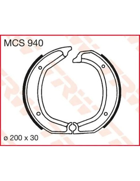 TRW Bremsbeläge & Bremsbacken für BMW R 50 /2 1960-1969