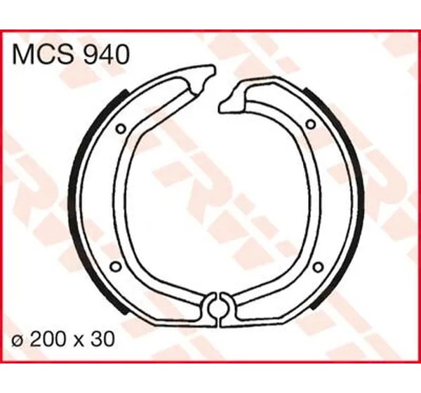 TRW Bremsbeläge & Bremsbacken für BMW R 50 /2 1960-1969