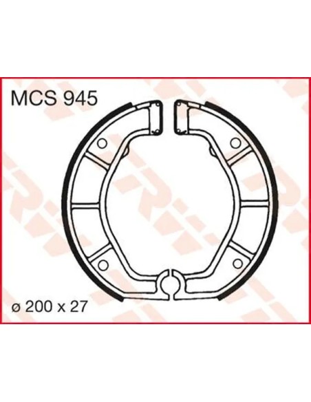 TRW Bremsbeläge & Bremsbacken für BMW R 100 GS 1986-1996