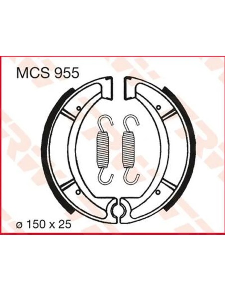 TRW Bremsbeläge & Bremsbacken für YAMAHA SR 500 1978-1999