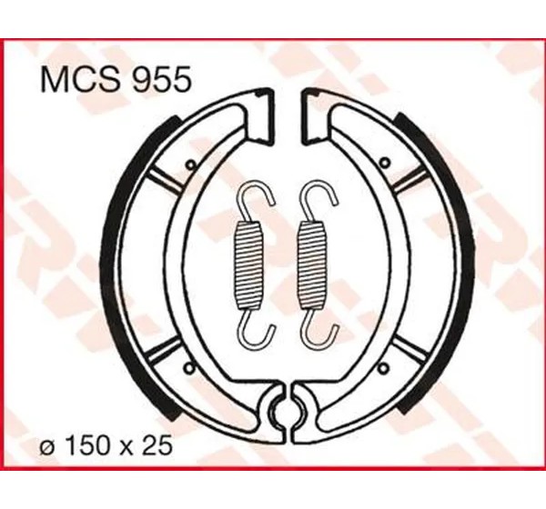 TRW Bremsbeläge & Bremsbacken für YAMAHA SR 500 1978-1999