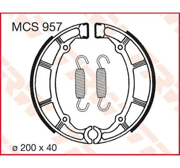 TRW Bremsbeläge & Bremsbacken für YAMAHA XV 1100 1989-1998