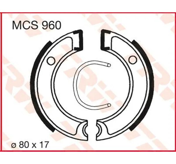 TRW Bremsbeläge & Bremsbacken für YAMAHA PW 50 1982-1999