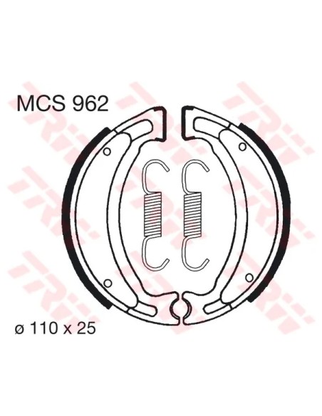 TRW Bremsbeläge & Bremsbacken für YAMAHA PW 80 1992-2013
