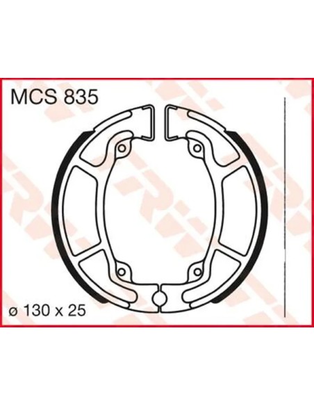 TRW Bremsbeläge & Bremsbacken für HONDA CBF 125 2009-2015