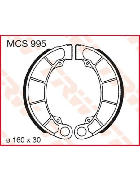 TRW Bremsbeläge & Bremsbacken für HONDA TRX 350 FE 4X4 2000-2006