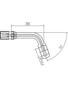 Varioflex Hohlschraubenanschluss