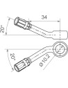Varioflex Hohlschraubenanschluss