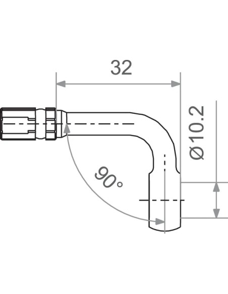 TRW Montagematerial & Zubehör - BANJO M10 90 SL