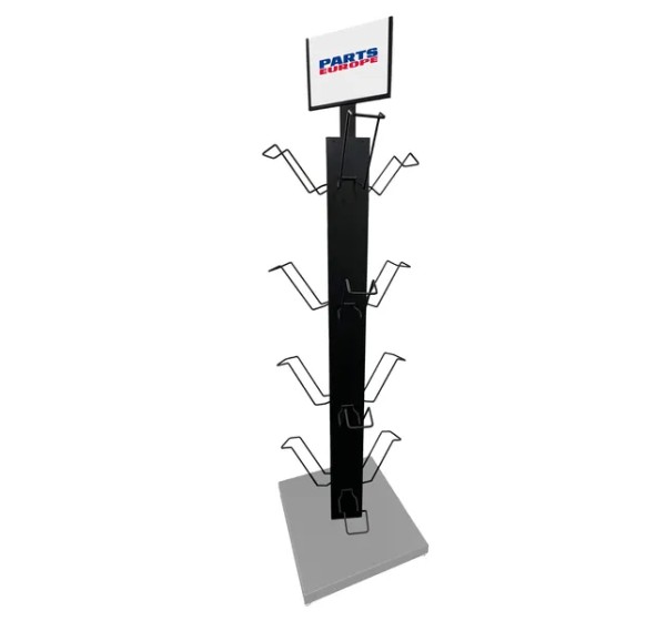 PARTS EUROPE PROMOTION Displays - HELMET DISPLAY MAIN POLE