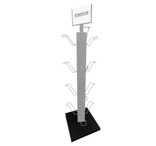 PARTS EUROPE PROMOTION Displays - HELMET DISPLAY BASE HOOKS TOP