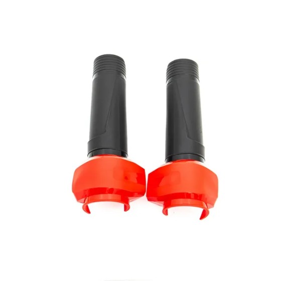 POLISPORT Federung vorne - LWR TRIPL CLAMP GRD BK/R