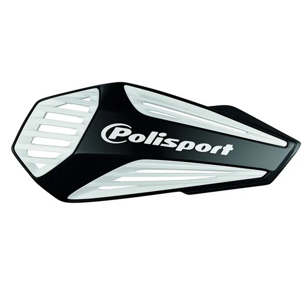 POLISPORT Handprotektoren - HANDGUARDS MX AIR BK/WH