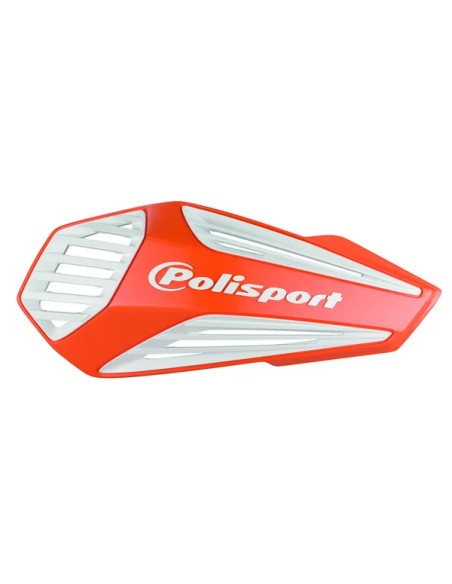 POLISPORT Handprotektoren - HANDGUARDS MX AIR OR/WH