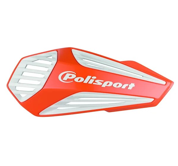 POLISPORT Handprotektoren - HANDGUARDS MX AIR OR/WH