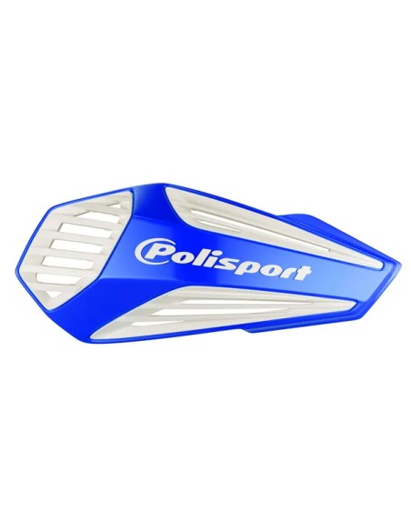POLISPORT Handprotektoren - HANDGUARDS MX AIR BL/WH