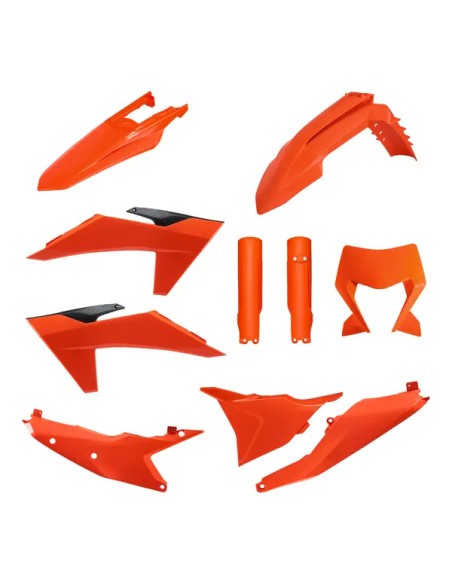 POLISPORT Karosserieteile & Schutzbleche - BODY KIT FULL EXC/EXCF 24-25 O