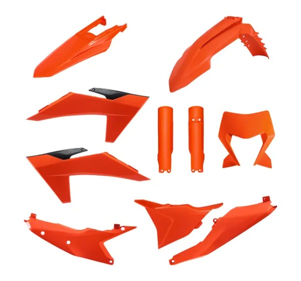 POLISPORT Karosserieteile & Schutzbleche - BODY KIT FULL EXC/EXCF 24-25 O
