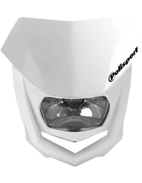 POLISPORT Scheinwerfer - HEADLIGHT HALO WH/WH