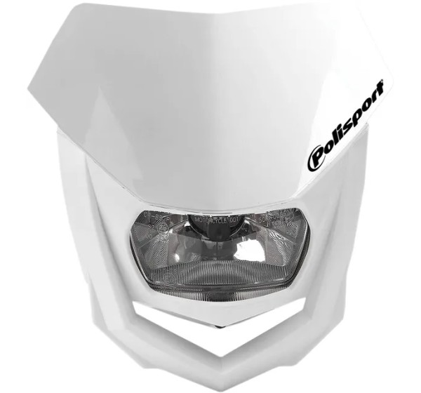 POLISPORT Scheinwerfer - HEADLIGHT HALO WH/WH