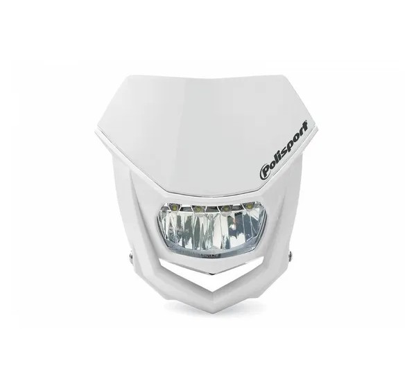 POLISPORT Scheinwerfer - HEADLIGHT HALO LED ECE WH