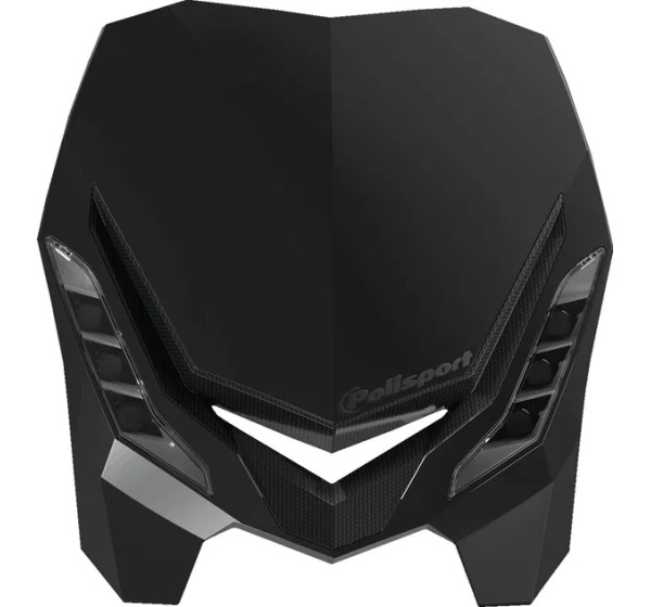 POLISPORT Karosserieteile & Schutzbleche - HEADLIGHT E-BLAZE BK/BK