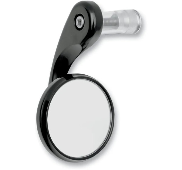 TODD'S CYCLE Spiegel - MIRROR BAR END LEFT BLK