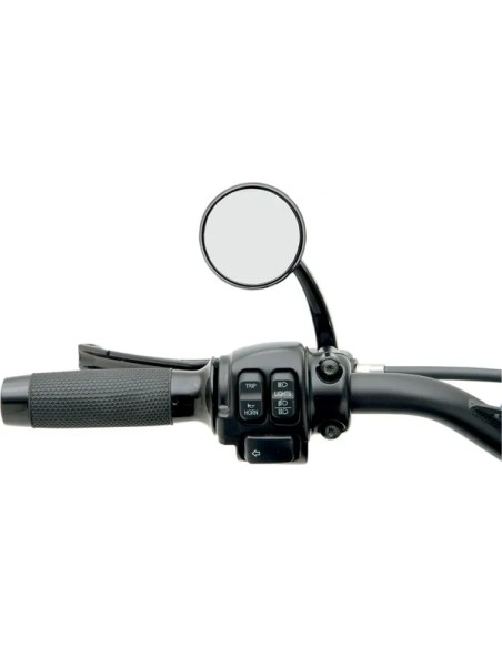 TODD'S CYCLE Spiegel - MIRROR SHOOTER LEFT BLK