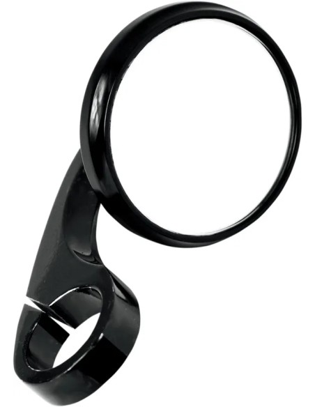 TODD'S CYCLE Spiegel - MIRROR SHTR C/O 7/8 BLK