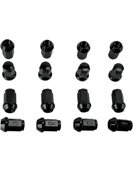DWT DOUGLAS WHEEL Montagematerial & Zubehör - LUG NUT BLK 12MM 16P