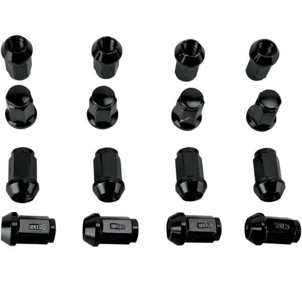 DWT DOUGLAS WHEEL Montagematerial & Zubehör - LUG NUT BLK 12MM 16P