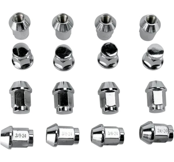 DWT DOUGLAS WHEEL Montagematerial & Zubehör - LUG NUT CHR 3/8 TAPR 16P
