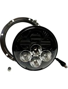 Shark Demon™ 7" LED Scheinwerfer mit Hintergrundbeleuchtung