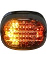 Niedriges LED-Rücklicht mit integrierten Zusatz-Blinkern