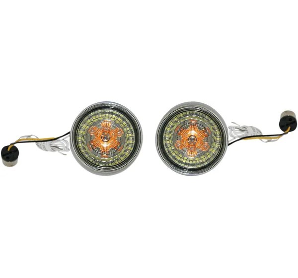 CUSTOM DYNAMICS Blinker - SIGNAL BLLT 1156 SMK CHR