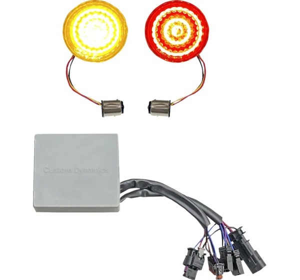 CUSTOM DYNAMICS Blinker für Harley Davidson FLFBS 1868 ABS 2018-2024