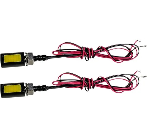 CUSTOM DYNAMICS Kennzeichen - LED TAG BOLTS WITH WHITE LICEN