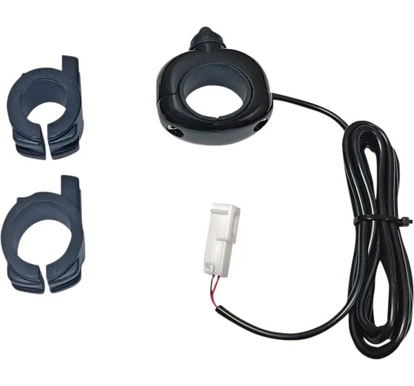 CUSTOM DYNAMICS Kabel & Schalter - UNIVERSAL HANDLEBAR MOUNT AUX