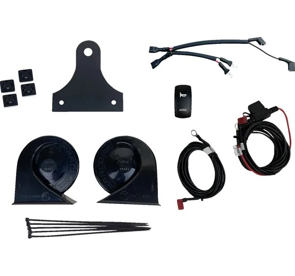 CUSTOM DYNAMICS Hupen - HORN KIT DUAL W/SWTCH 109DB EL