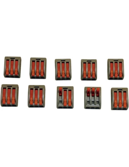 CUSTOM DYNAMICS Kabel & Schalter - CLAMP CAGE 3 SPOT 10PK