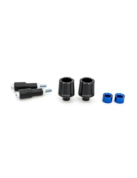 DAYTONA Stummellenker & Lenkerenden - BAR END COMPASS BLUE