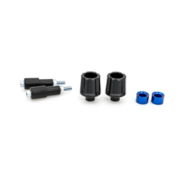 DAYTONA Stummellenker & Lenkerenden - BAR END COMPASS BLUE