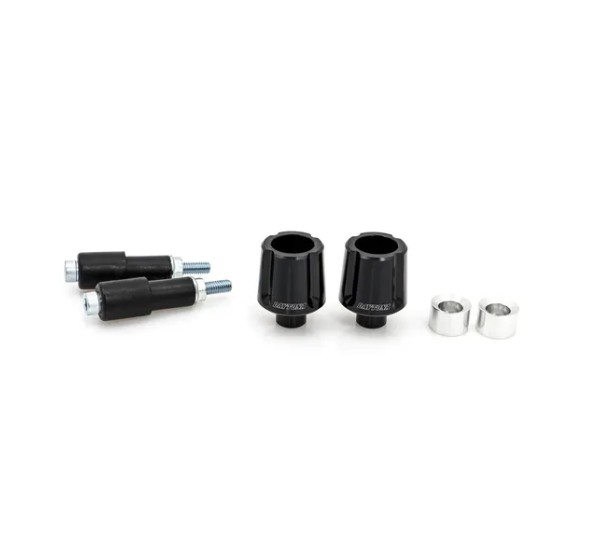 DAYTONA Stummellenker & Lenkerenden - BAR END COMPASS SILVER